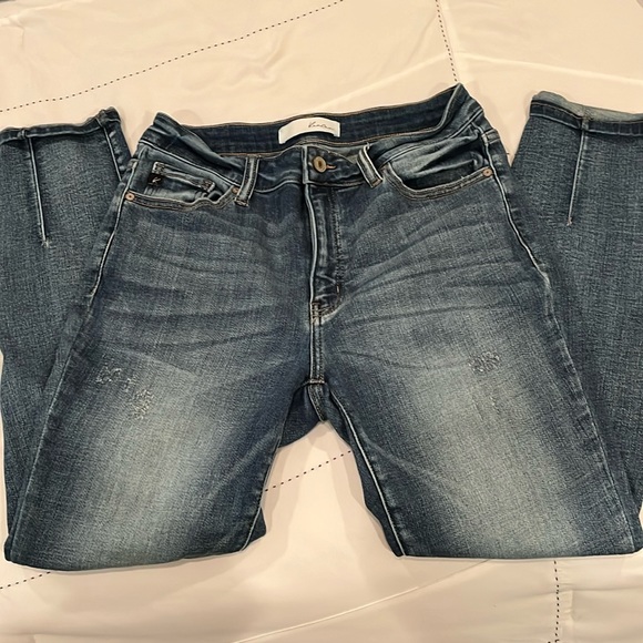 KanCan skinny jeans, destructed/distressed, size 29 - Picture 1 of 4